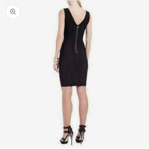 BCBGMaxAzria Makenna Black BodyCon Sheet Dress Size Small NWT